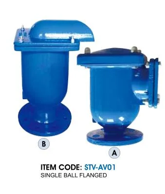 Ductile Iron Automatic Single Ball Air Valve