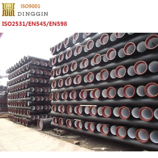 DN1100 Good Quality ISO 2531 BS En 545 En598 Ductile Cast Iron Pipe & Fittings Factory Selling Price